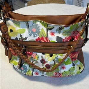 Call It Spring Multicolor Floral Shoulder Bag